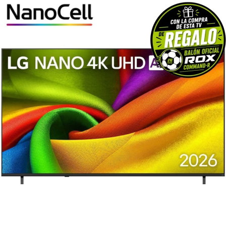 LG 85NU850B6LA NanoCell Smart TV 85 pulgadas 4K Ultra HD Negro